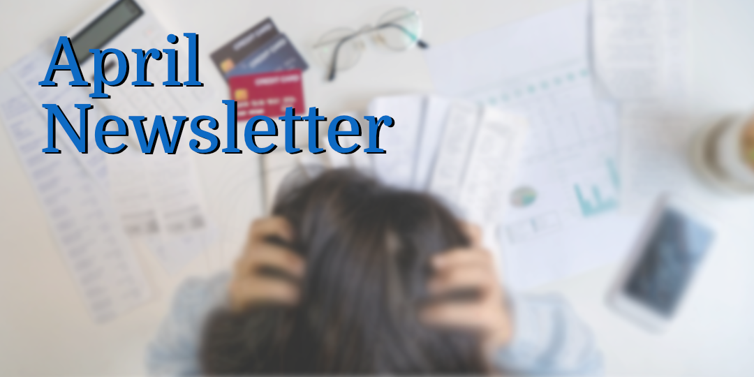 April Newsletter 2026 - Women & Money, War Costs, Hedging